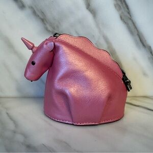 Coach unicorn change purse